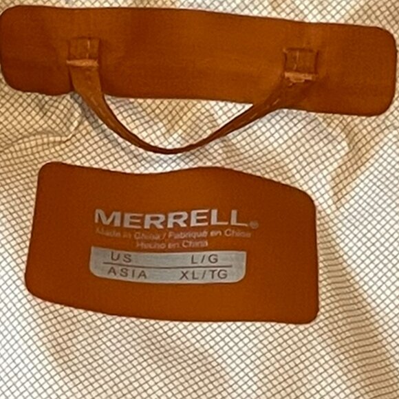 Men's L Merrell Fallon Packable Rain Jacket - Picture 3 of 8